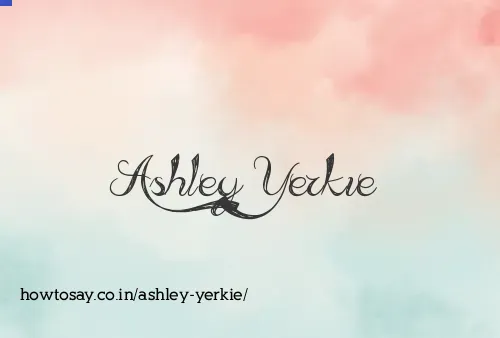 Ashley Yerkie