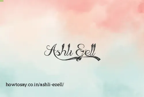 Ashli Ezell