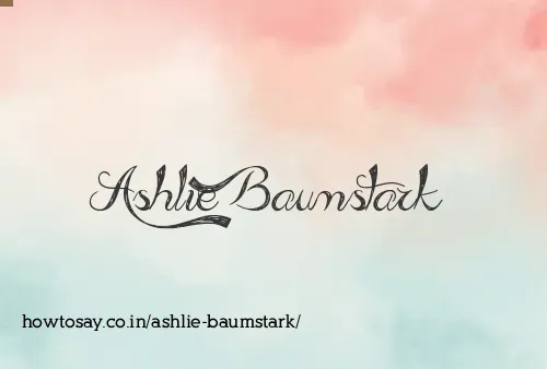 Ashlie Baumstark