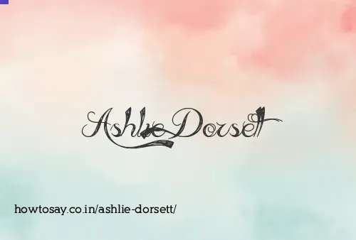 Ashlie Dorsett