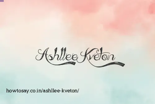 Ashllee Kveton