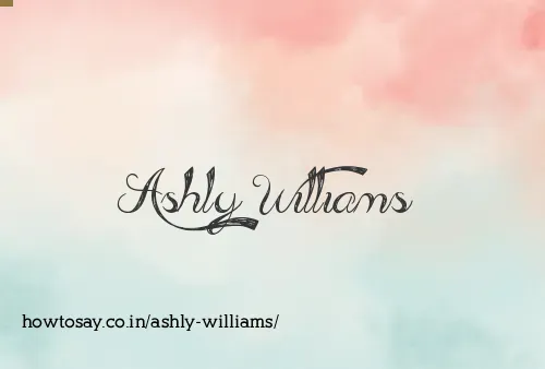 Ashly Williams