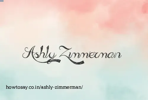 Ashly Zimmerman