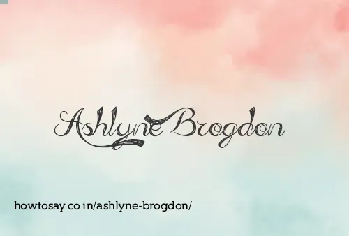 Ashlyne Brogdon