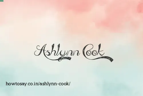 Ashlynn Cook