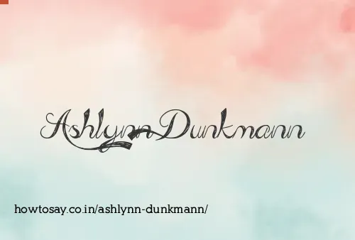 Ashlynn Dunkmann