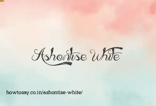 Ashontise White