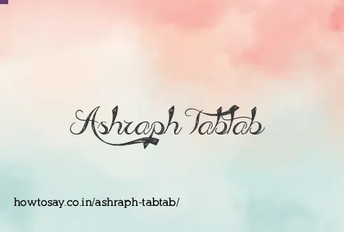 Ashraph Tabtab