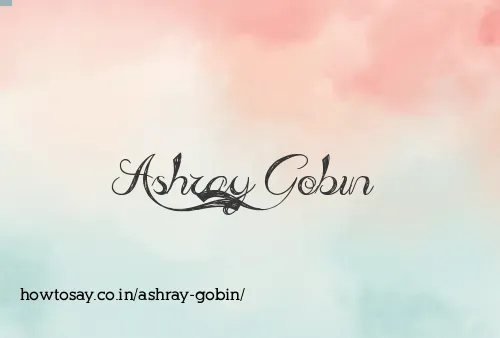 Ashray Gobin