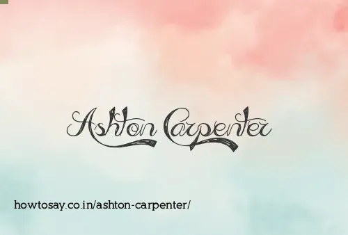 Ashton Carpenter