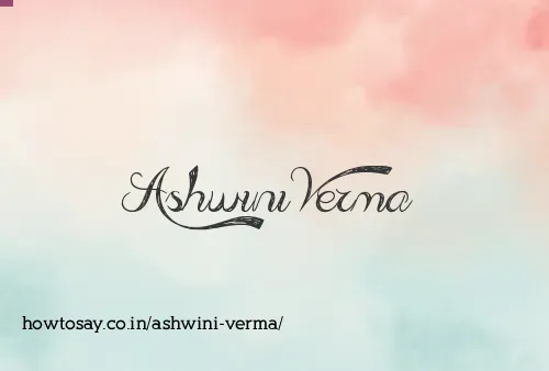 Ashwini Verma