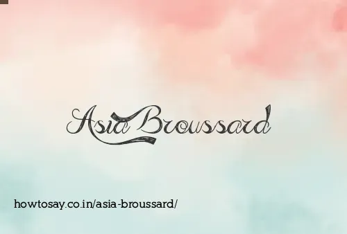 Asia Broussard