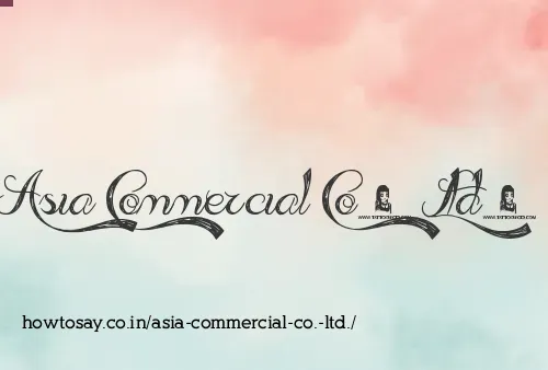Asia Commercial Co. Ltd.