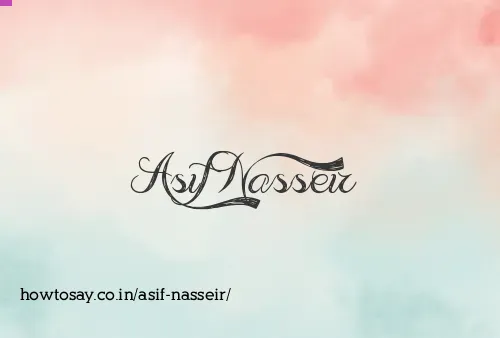 Asif Nasseir