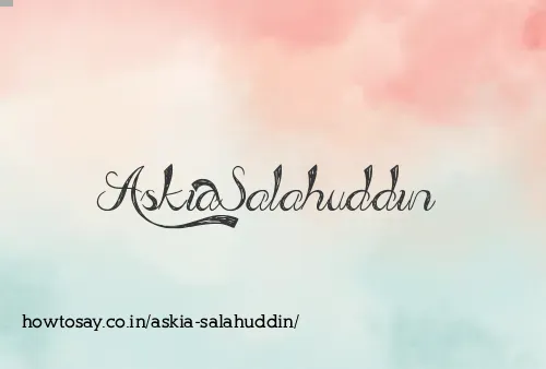 Askia Salahuddin