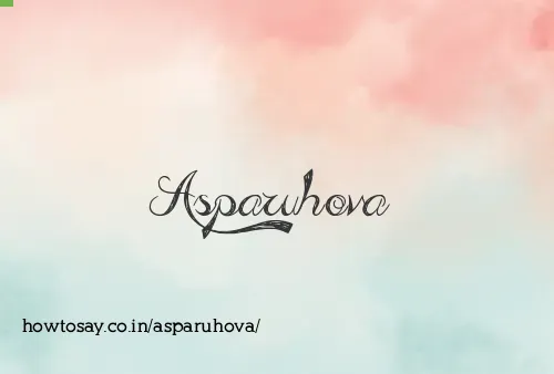 Asparuhova