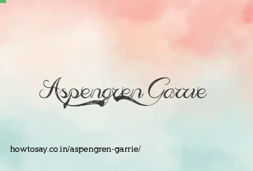 Aspengren Garrie