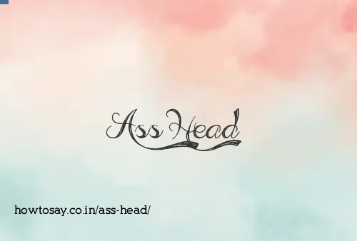 Ass Head