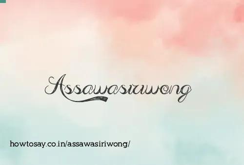 Assawasiriwong