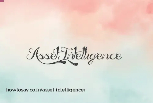 Asset Intelligence