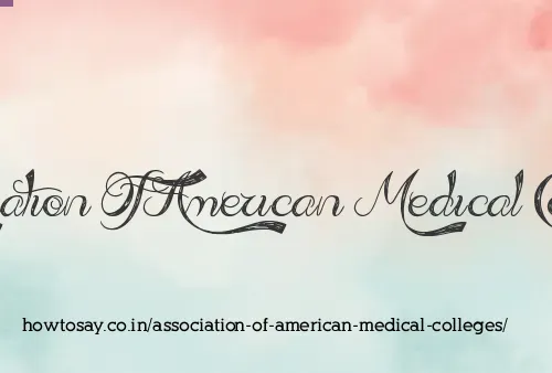 Association Of American Medical Colleges