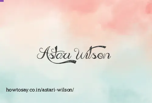 Astari Wilson