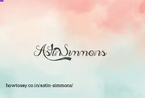 Astin Simmons
