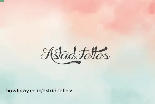 Astrid Fallas