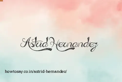 Astrid Hernandez