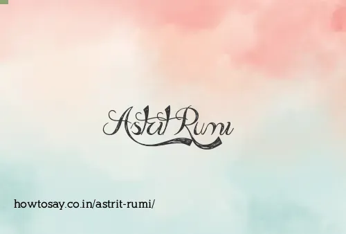 Astrit Rumi