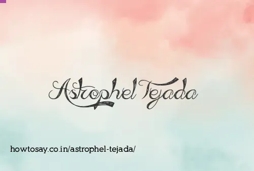 Astrophel Tejada