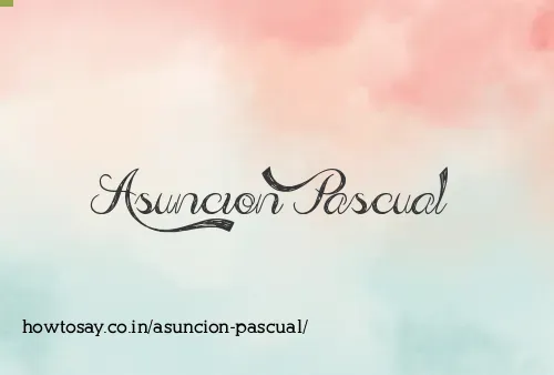Asuncion Pascual