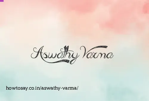 Aswathy Varma