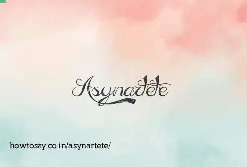 Asynartete