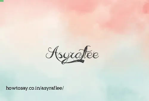 Asyraflee