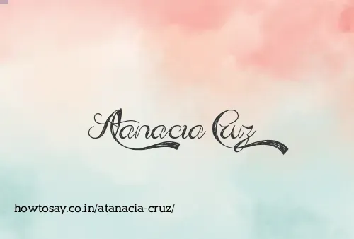 Atanacia Cruz