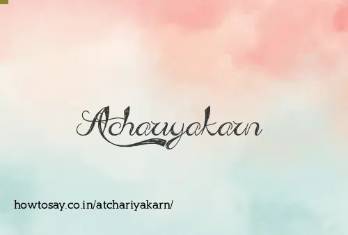 Atchariyakarn