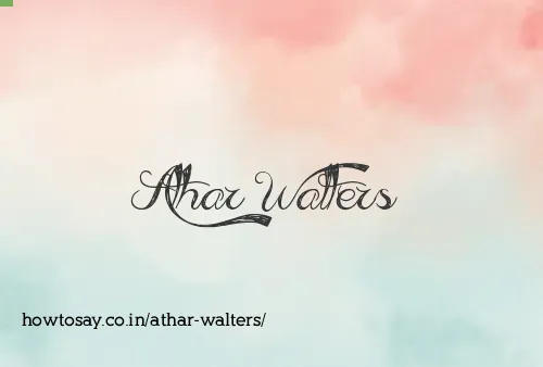 Athar Walters