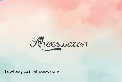 Atheeswaran