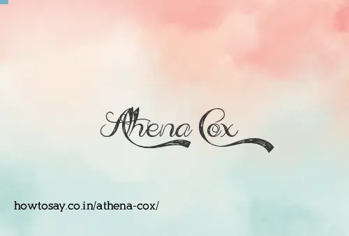 Athena Cox
