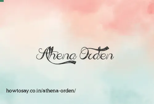 Athena Orden