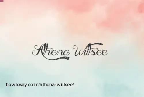Athena Wiltsee