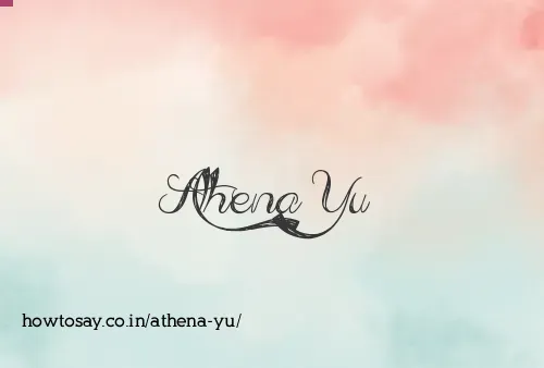 Athena Yu