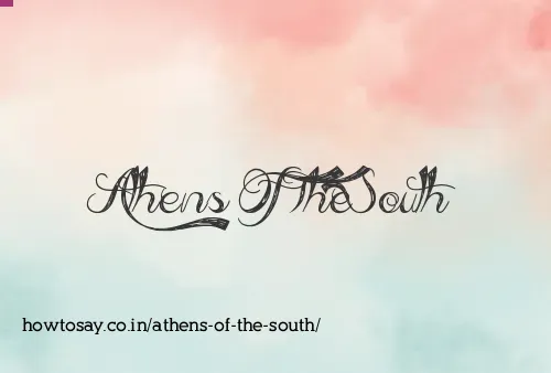Athens Of The South