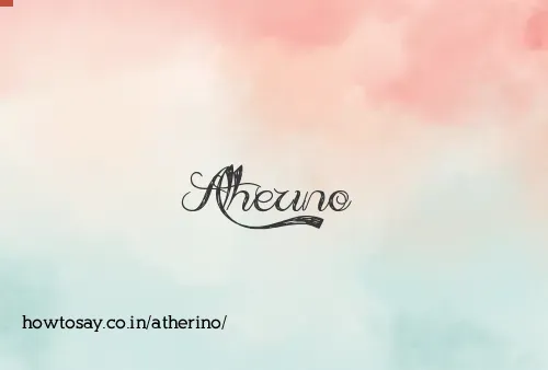 Atherino