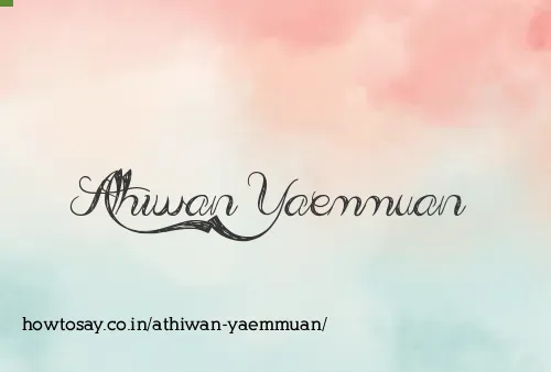 Athiwan Yaemmuan
