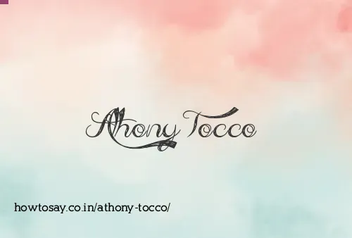 Athony Tocco