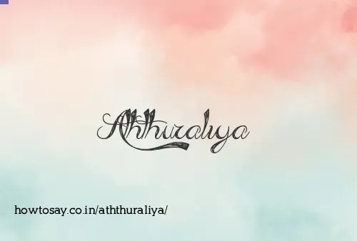 Aththuraliya