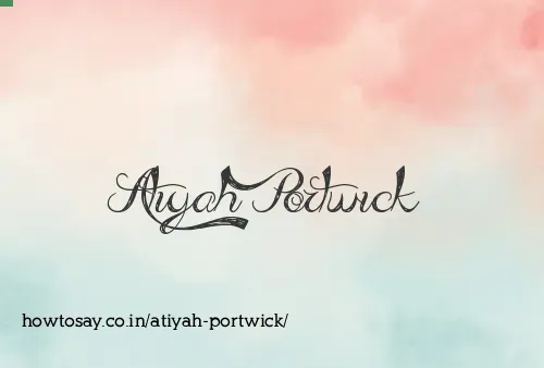 Atiyah Portwick