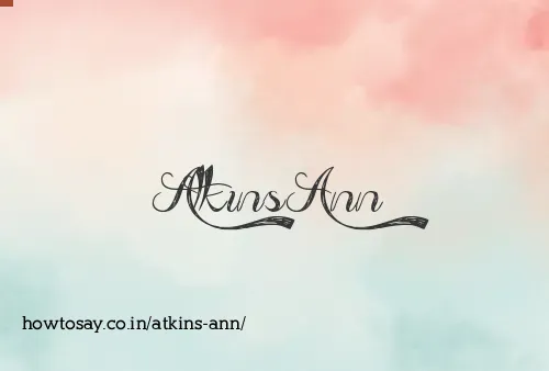 Atkins Ann